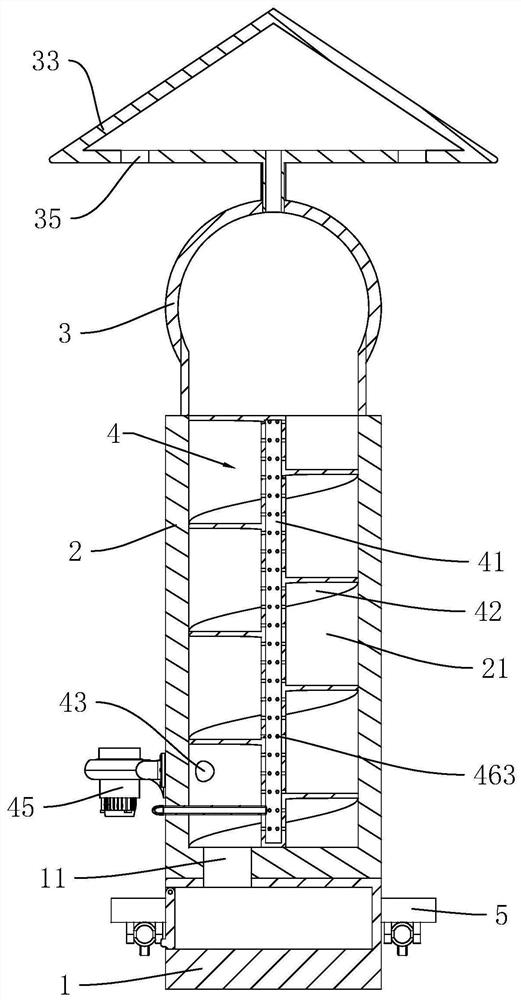 Surface mine mining dust removal system