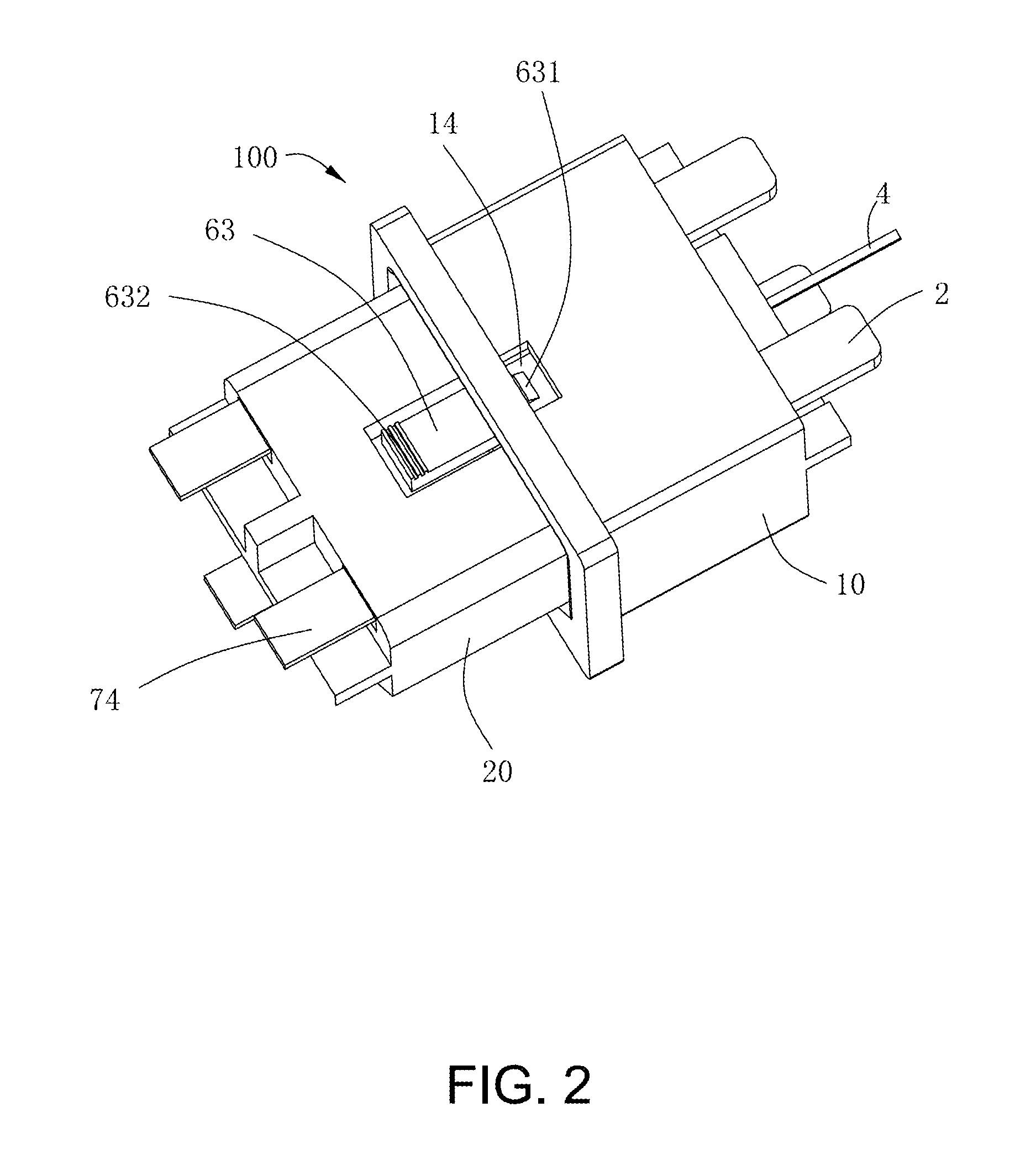 Electrical connector with touch-safety contact structures