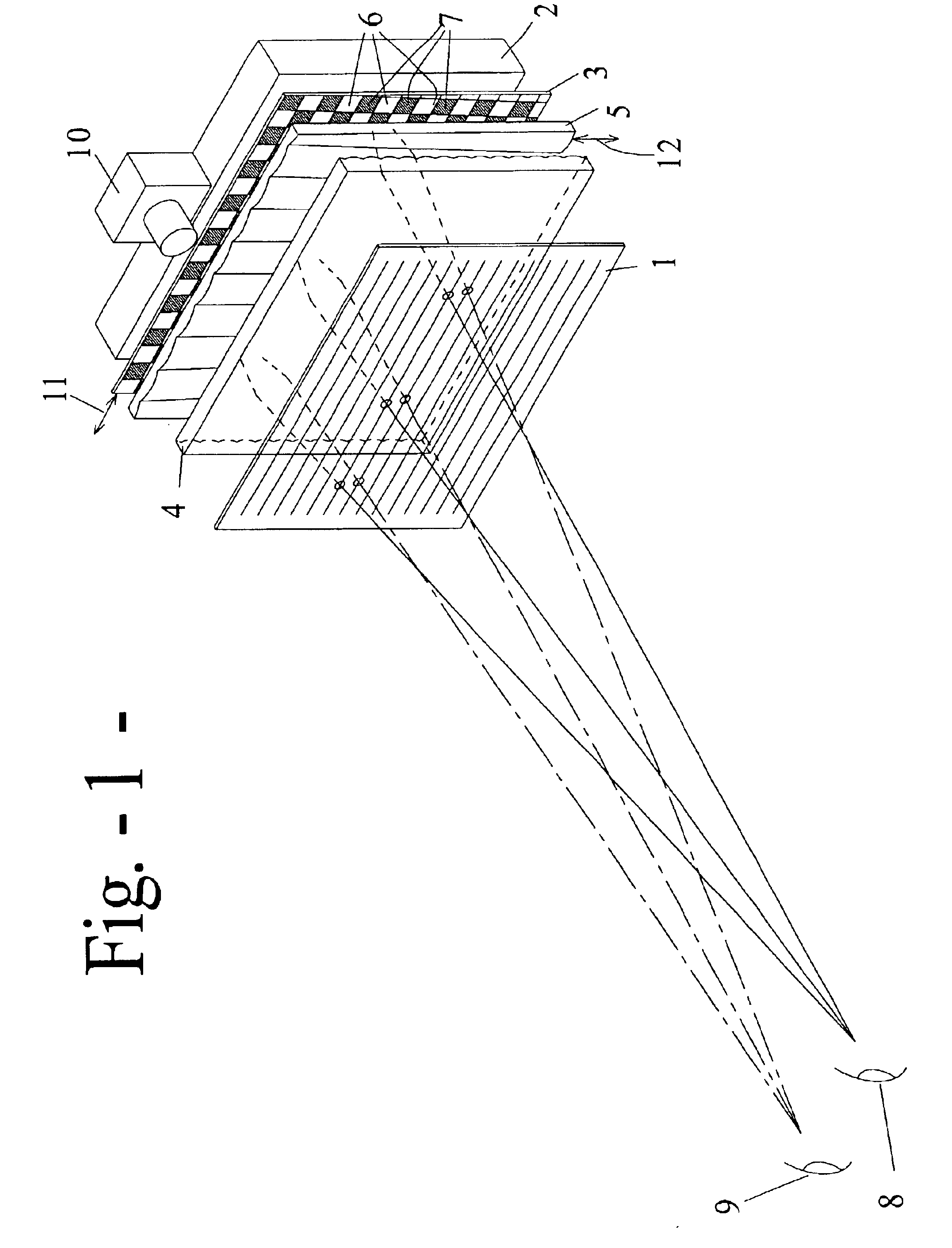 Structured light source