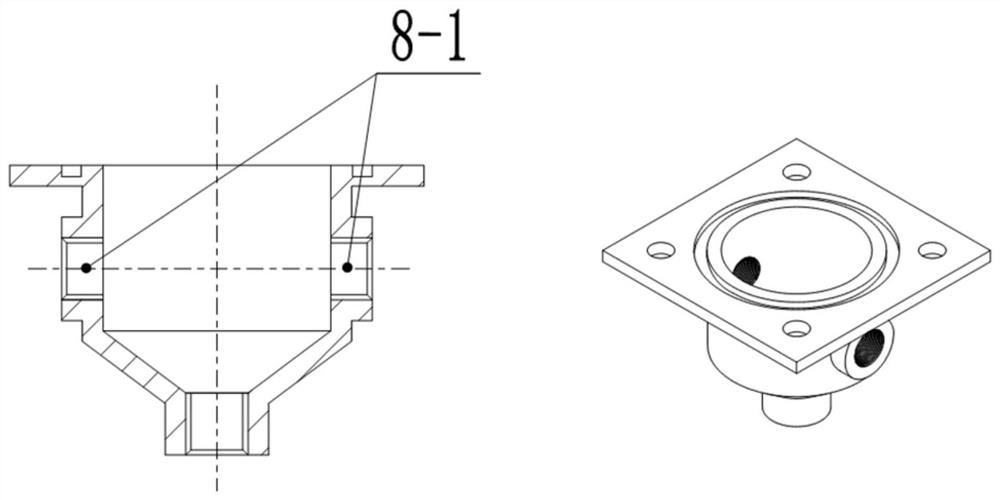 Airflow-assisted device for improving the quality of EDM composite perforation