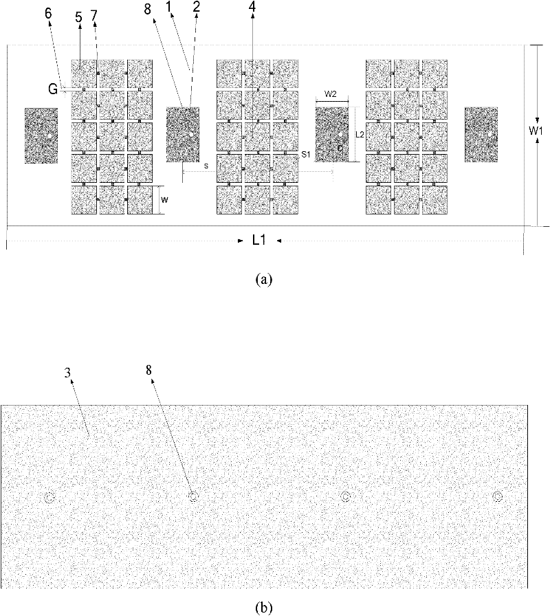 Array antenna used for reducing radar scattering cross section