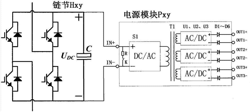 A Redundant Power Supply for H-bridge Cascaded Converter