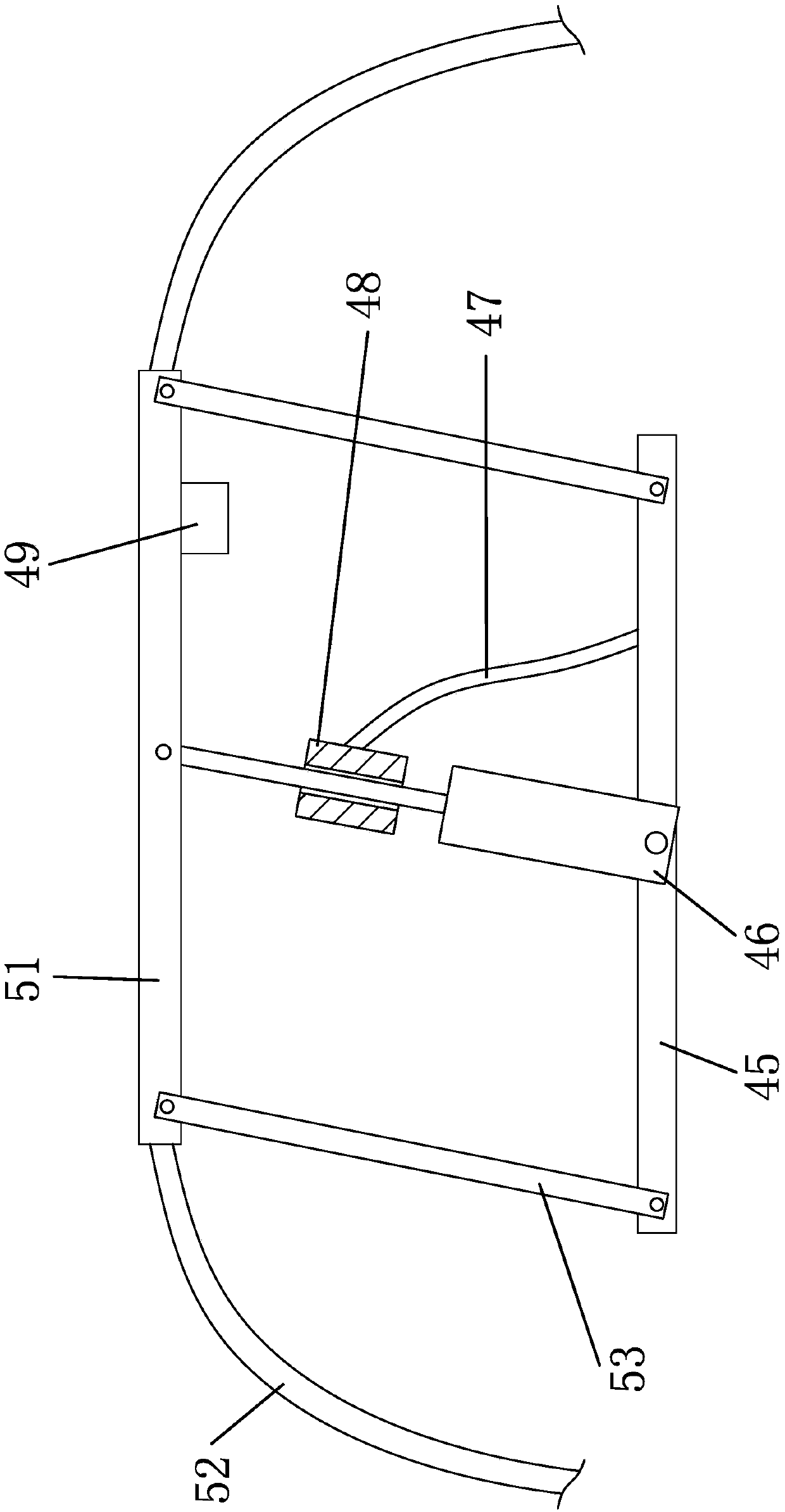 Antibacterial finishing process for fabrics