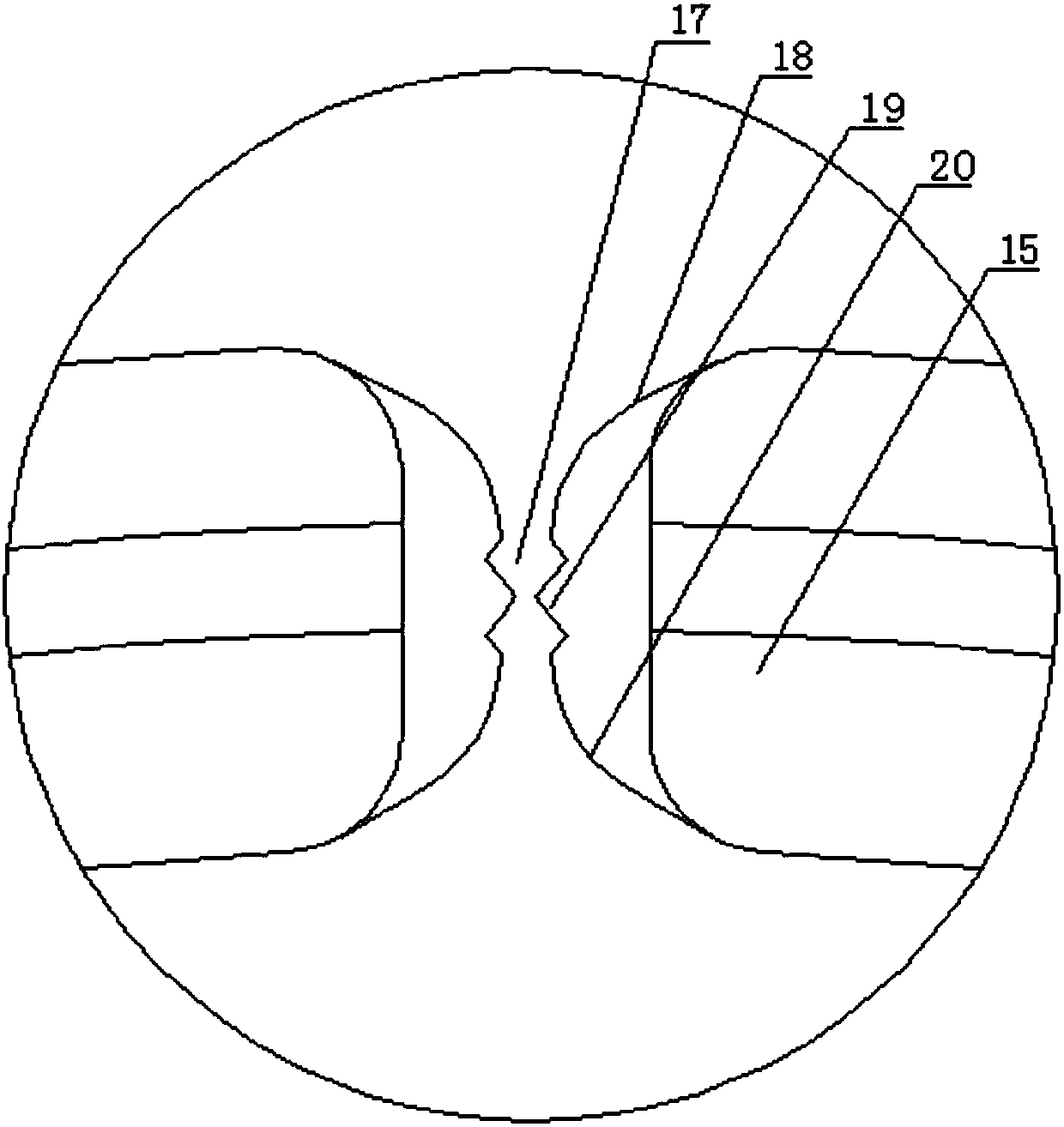 Fire-resistant and highly flame-retardant power lock type cable