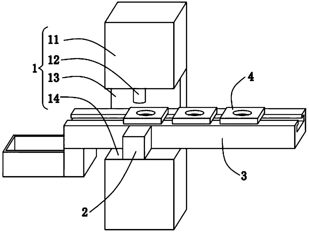 Multi-position numerical control hydraulic machine