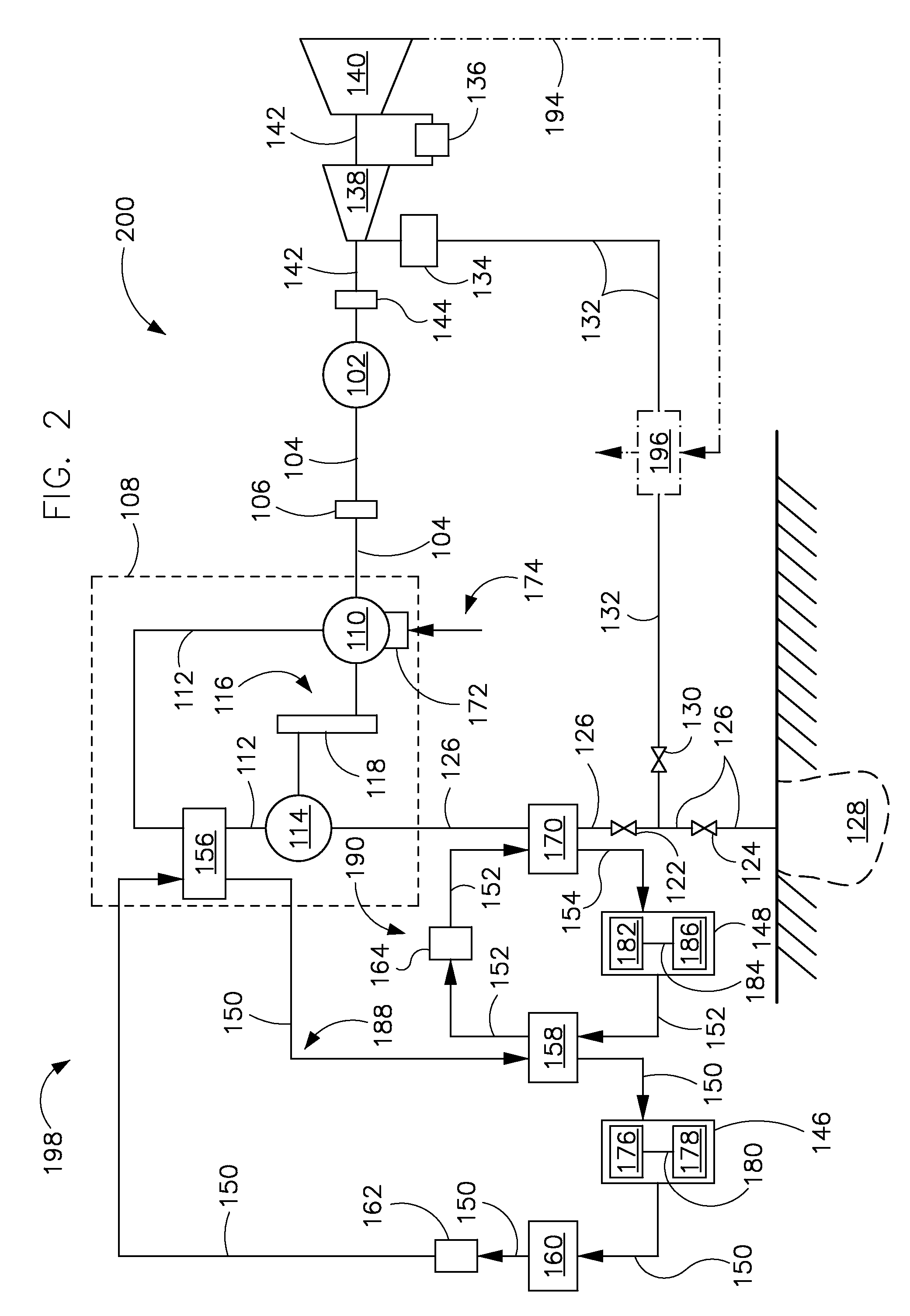 System and method for secondary energy production in a compressed air energy storage system