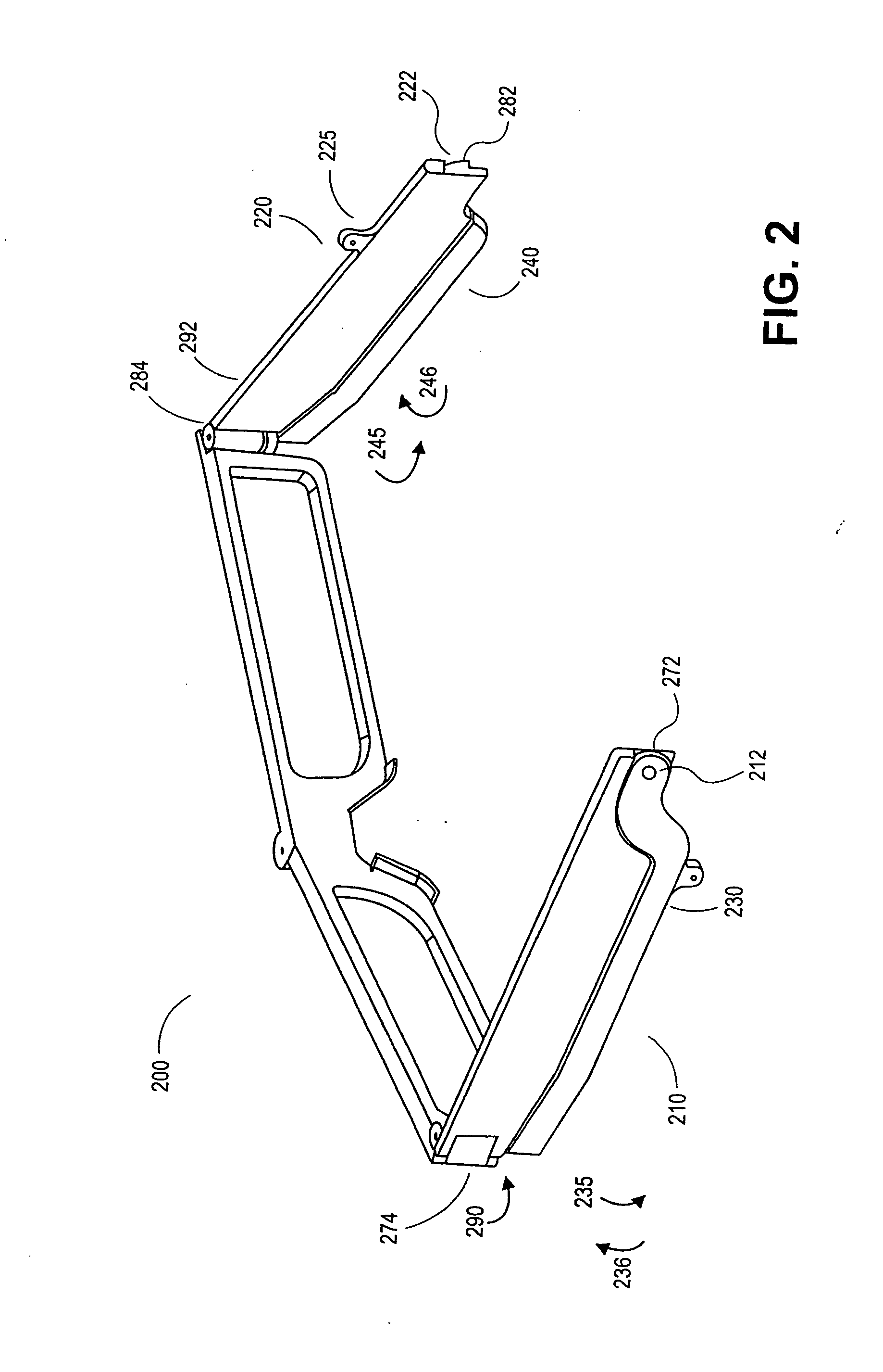 Multi-function, folding reading glasses