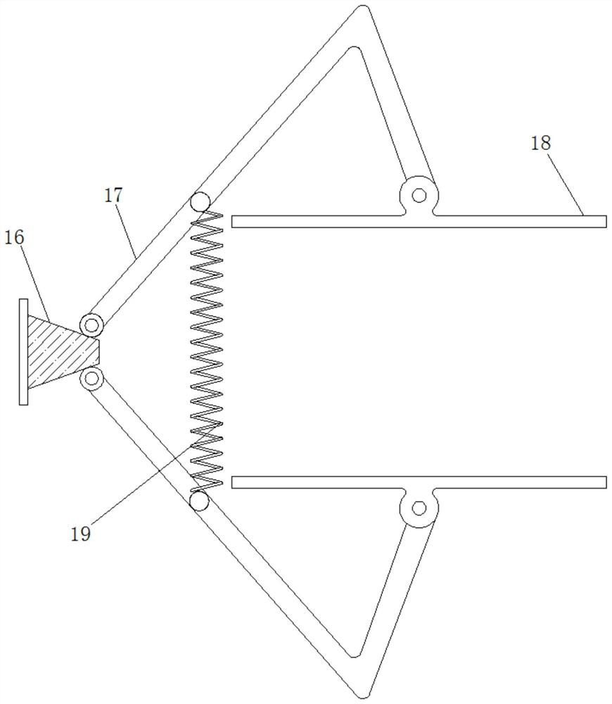 Storage box capable of preventing goods from colliding during operation