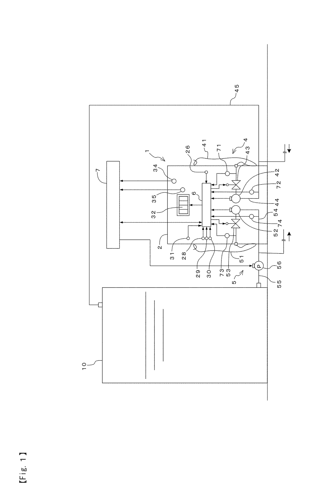 Liquefied natural gas filling device