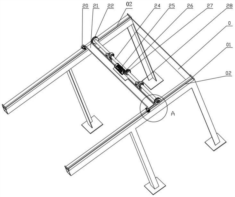 Plastic drum stacking machine and stacking method