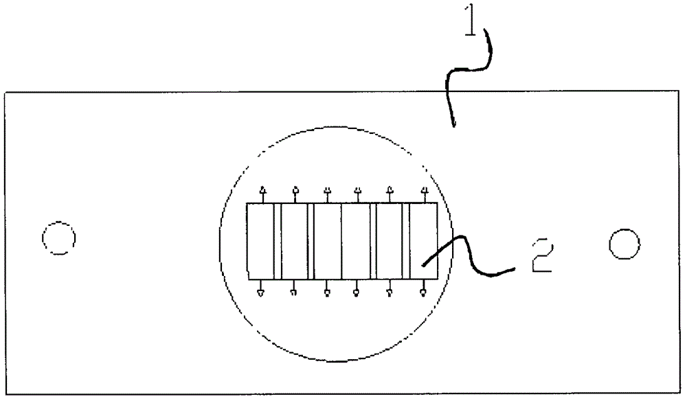 Color line film detector