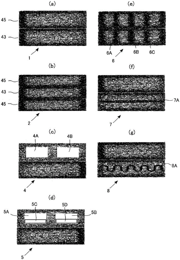 Core material for cushion, and cushion