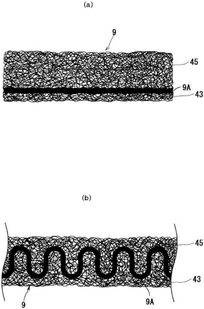 Core material for cushion, and cushion