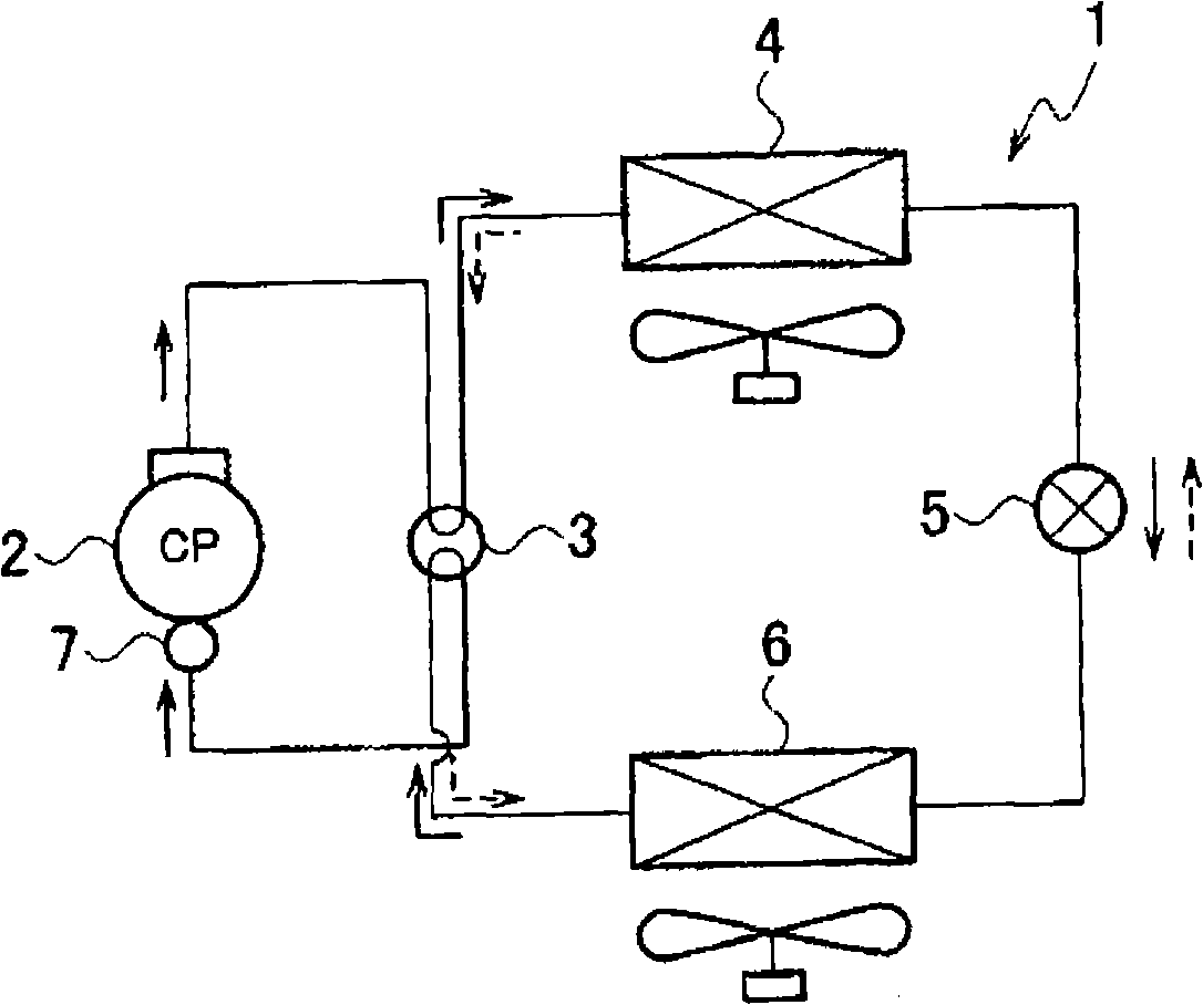 Refrigeration agent compressor and refrigeration cycling device