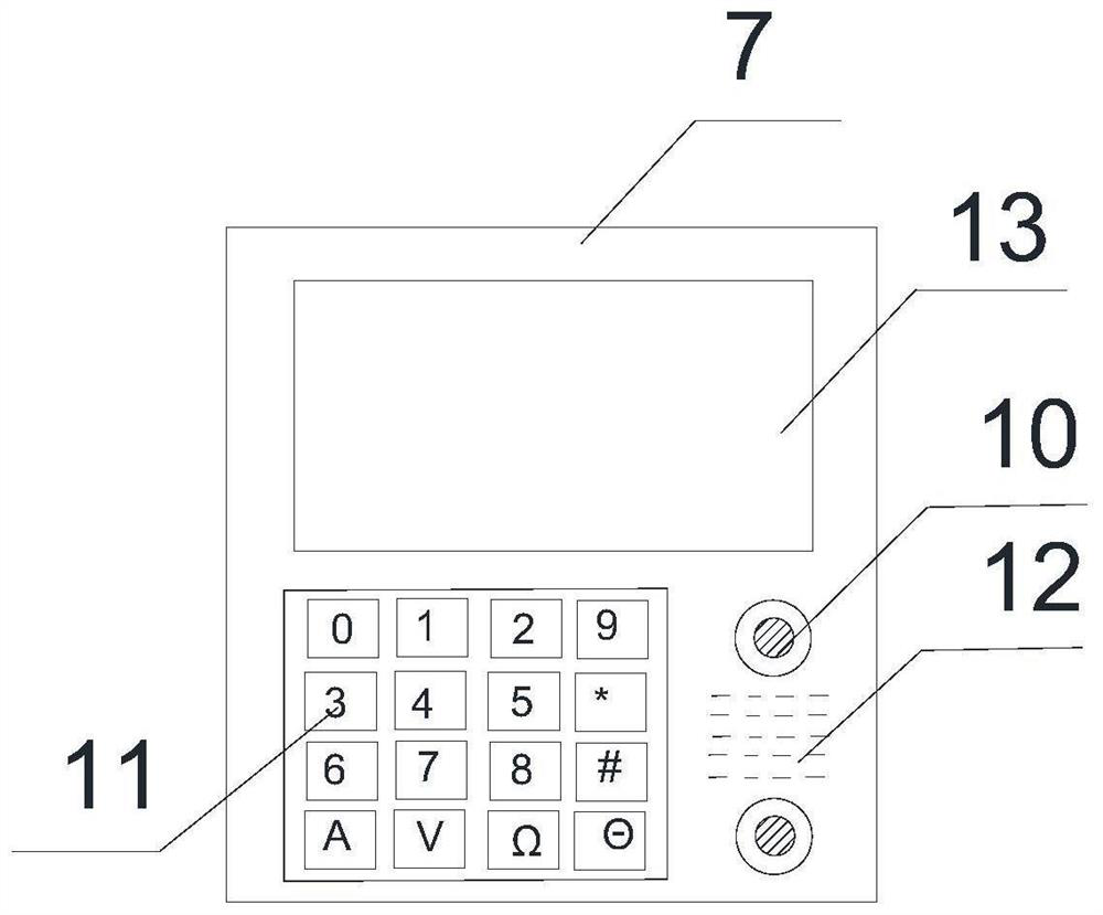 Pointer multimeter online examination system