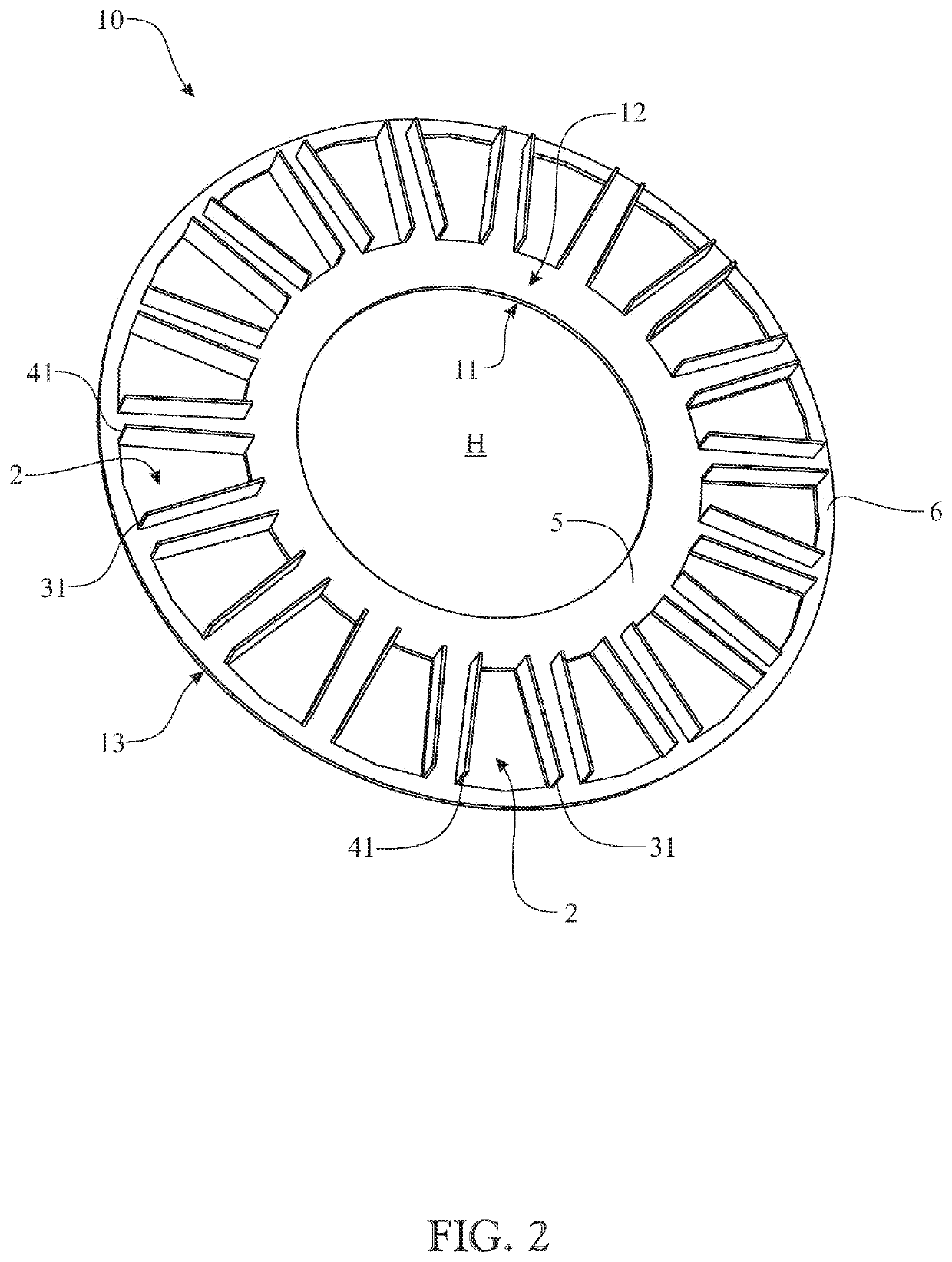 Bearing cage, rolling element bearing and method