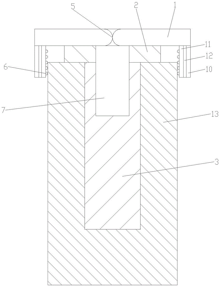 Elastic anti-loosening bolt