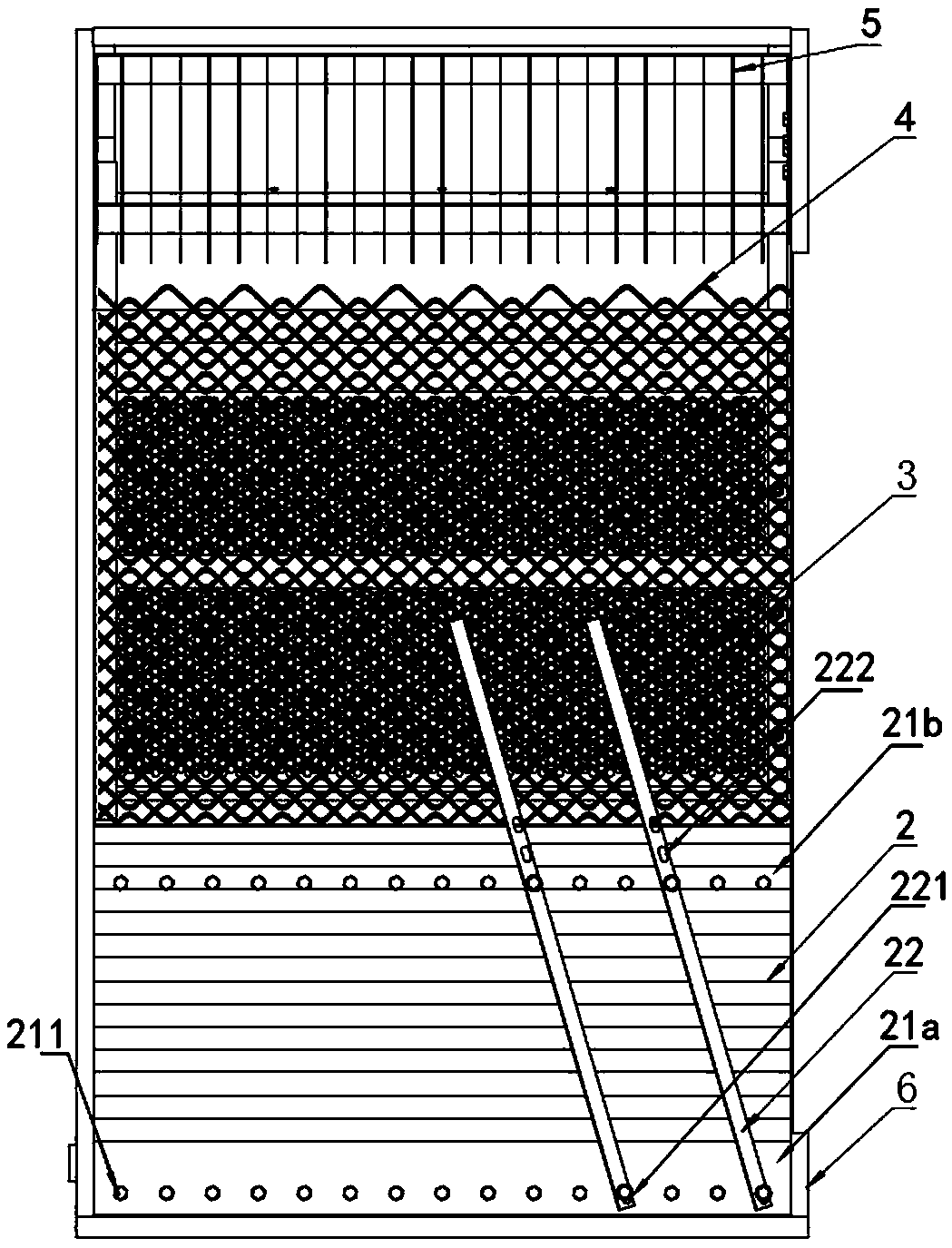 A cleaning screen and combine harvester