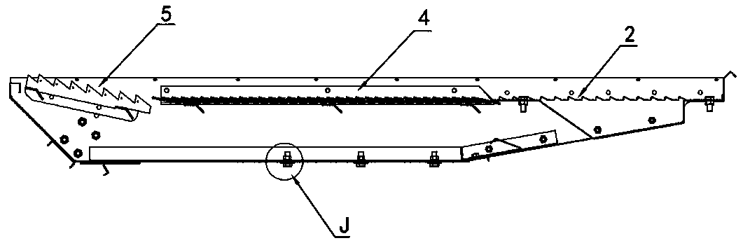 A cleaning screen and combine harvester