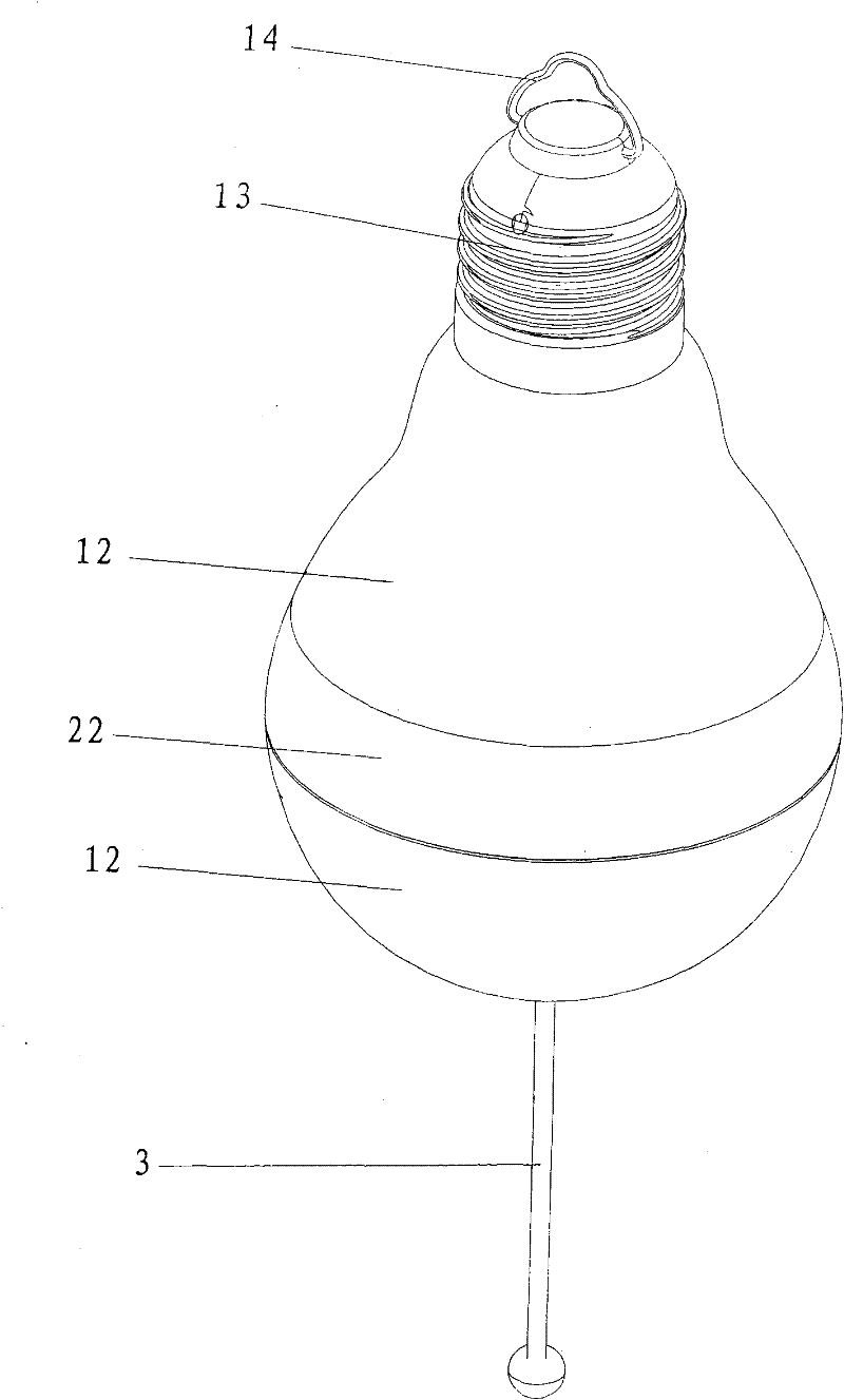 Novel solar lamp