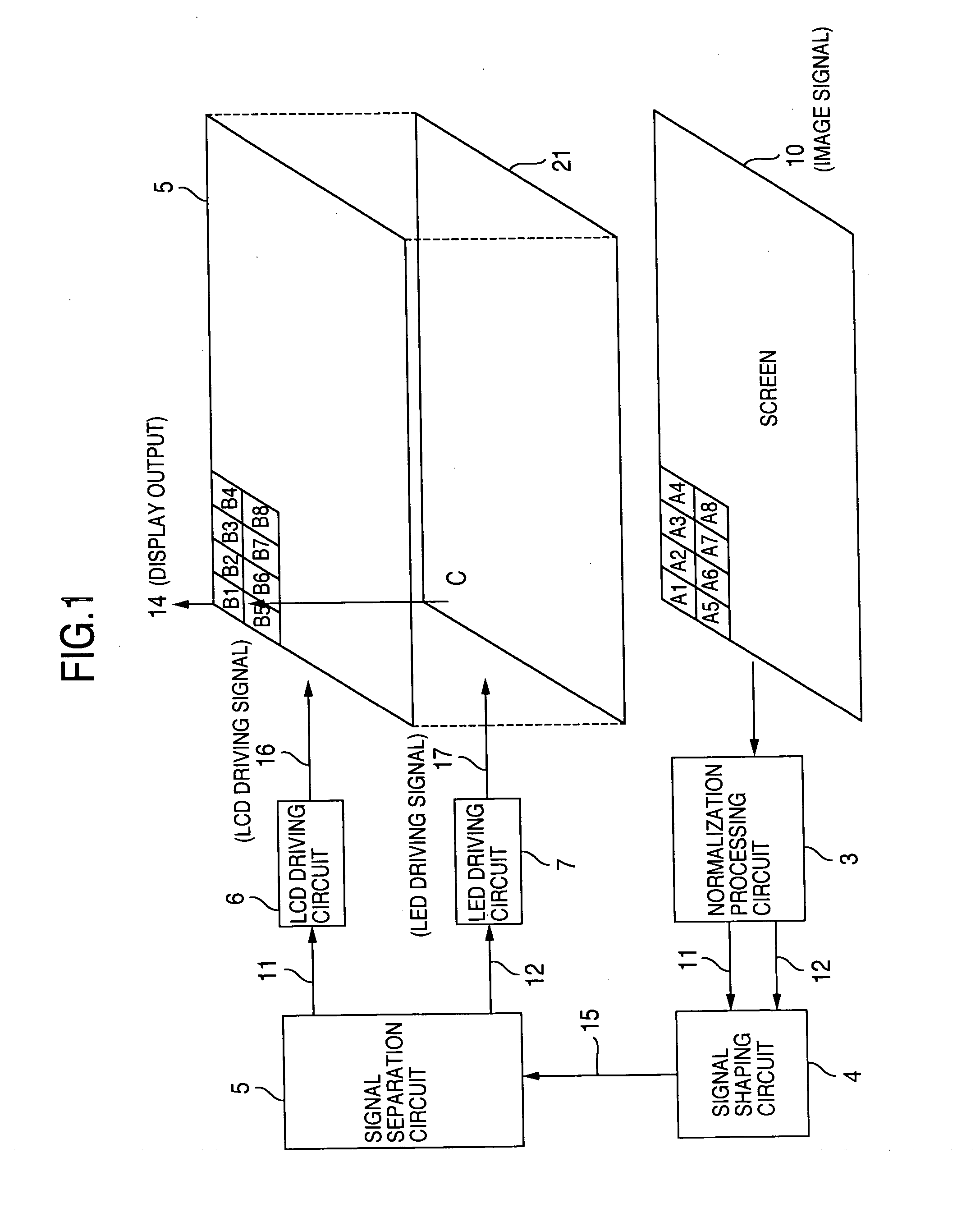 Image signal display apparatus