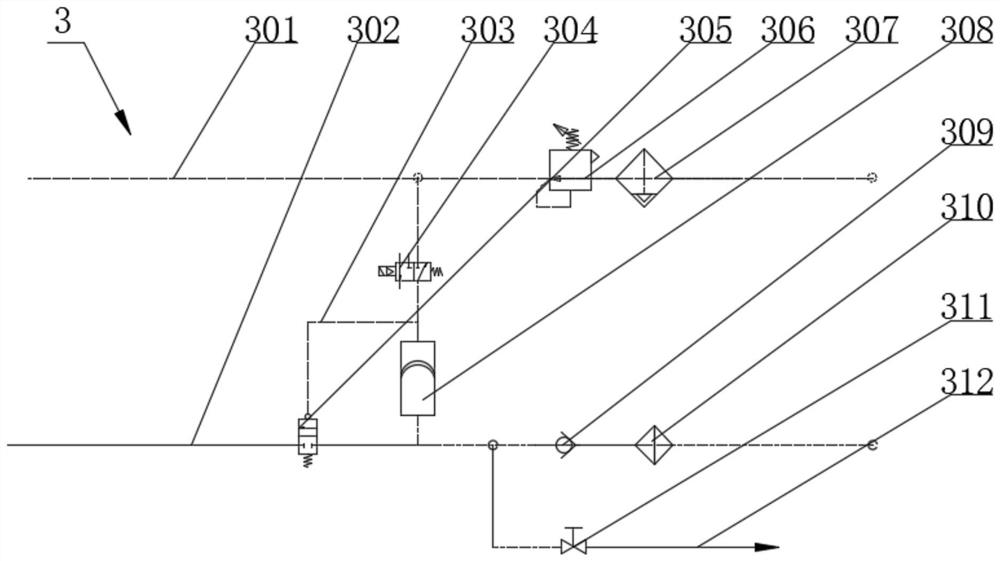 A vacuum feces collection system with a transfer box and its operating method