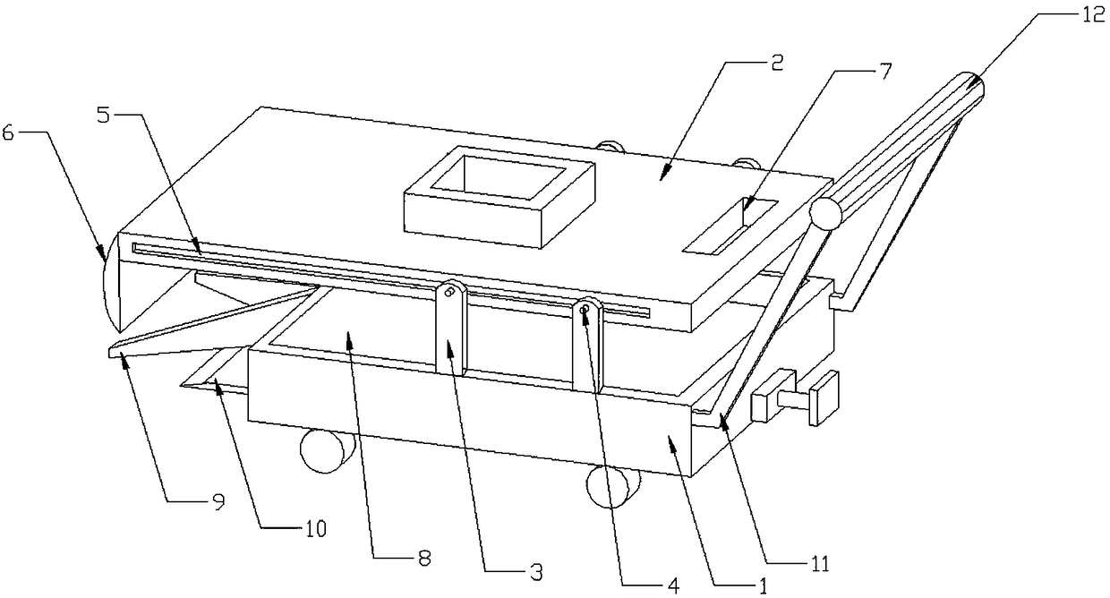 Small Chinese cabbage harvester