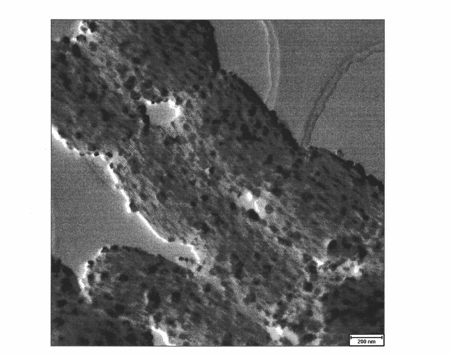 Method for preparing SBA-15 loaded metal or metallic oxide composite material