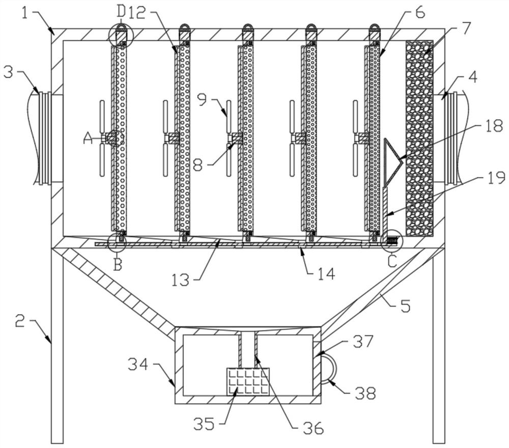 Air purification equipment for environmental protection engineering