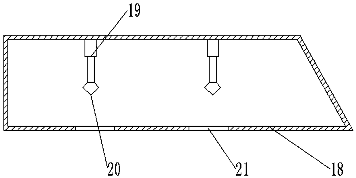 Organic waste crushing and recycling device for agricultural production