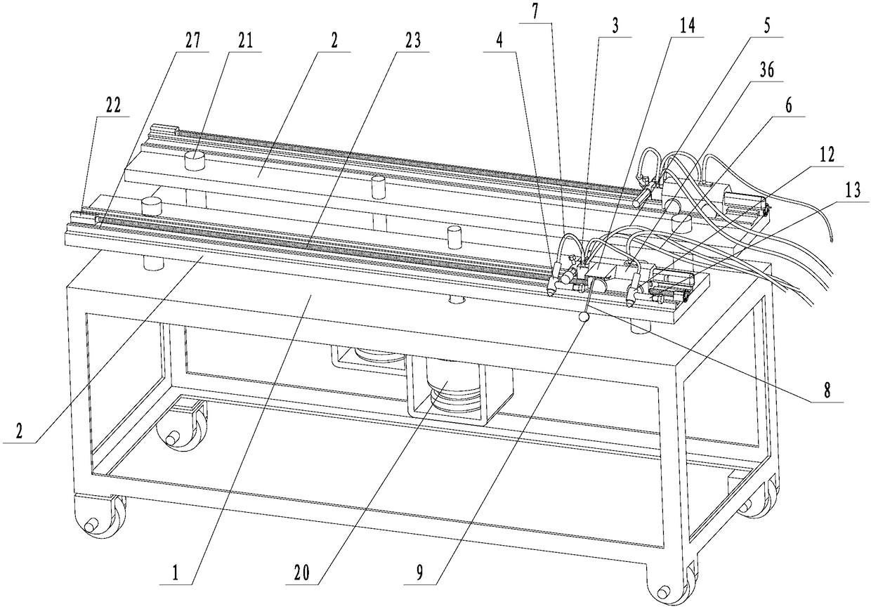 Panel cutting device