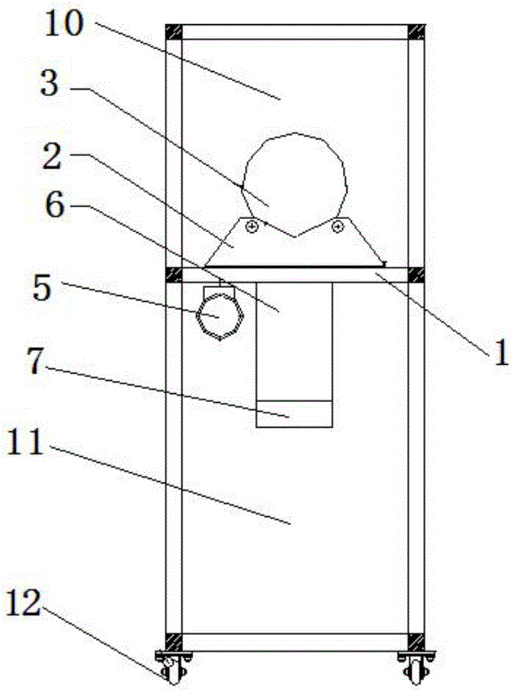 Vegetable seed drying box