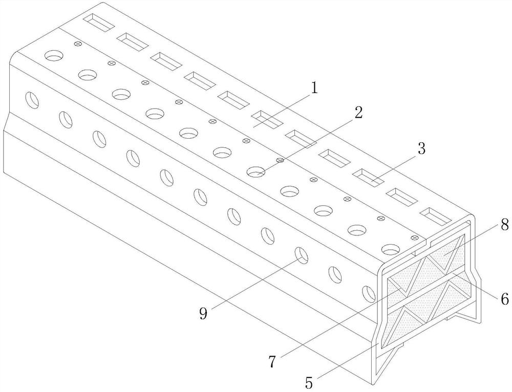 OKKEN profile for high-voltage switch cabinet and heat treatment process of OKKEN profile