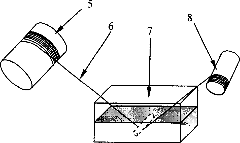 Bed die of large thermal-pressure mould and its production thereof