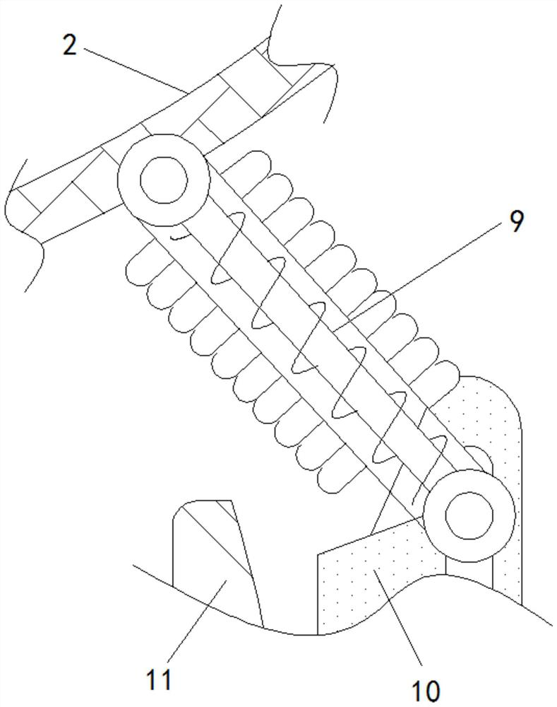 Auxiliary device for protecting precision detection instrument by using new material