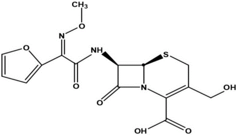 Preparation method of 3-deaminized formoxyl-cefuroxime acid crystal