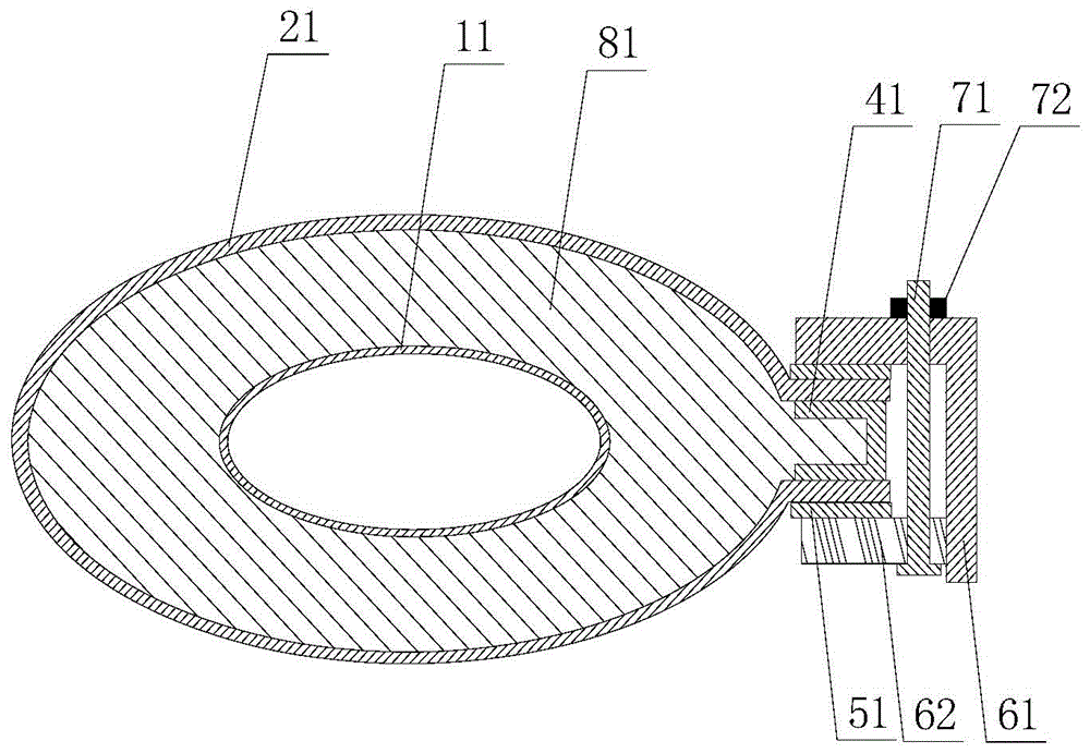 Clamping device for transformer coil and work method of clamping device