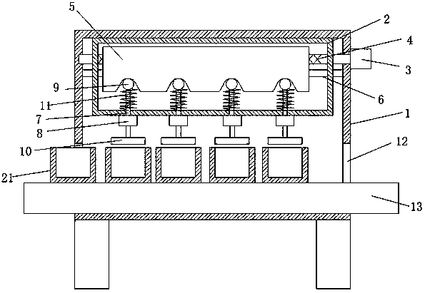 Modification processing device for nanometer polymer production