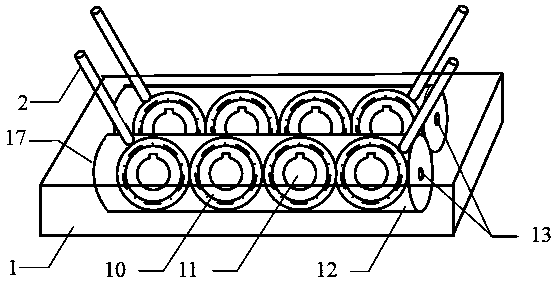 Overhead biological chip objective table