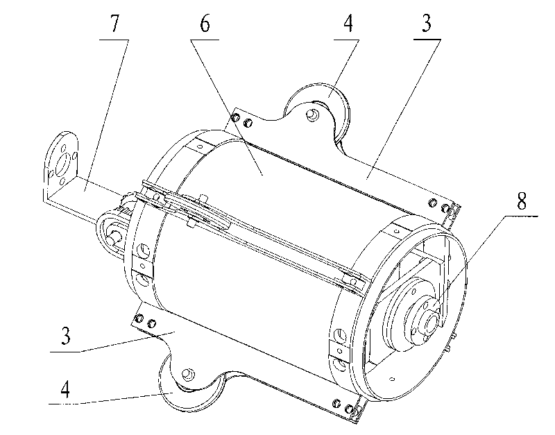 Amphibious snake-like robot