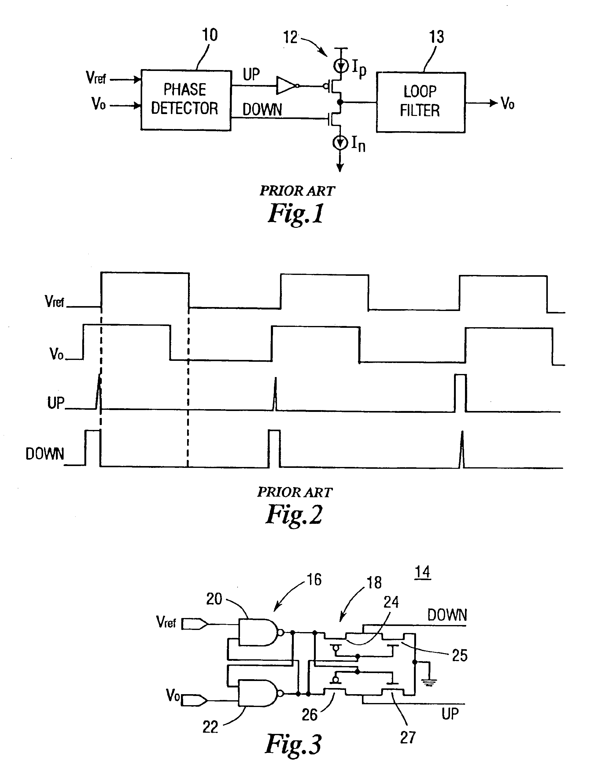 Phase detector for all-digital phase locked and delay locked loops