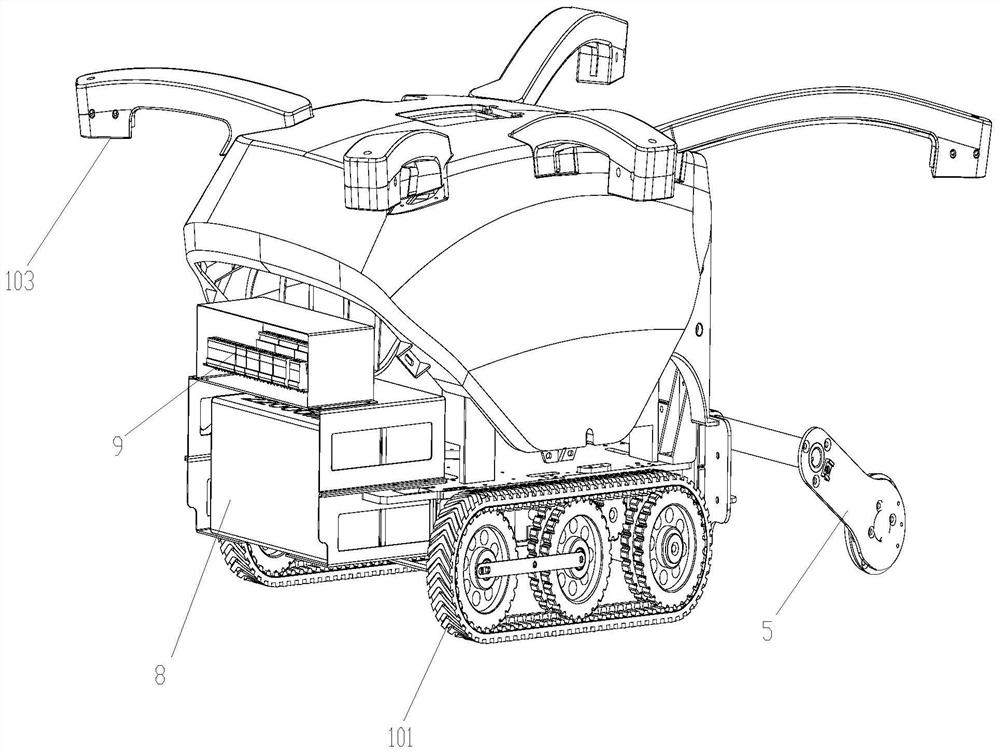 Garbage sorting machine based on machine vision