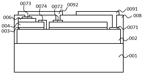 Inverted light-emitting diode