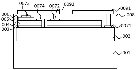 Inverted light-emitting diode