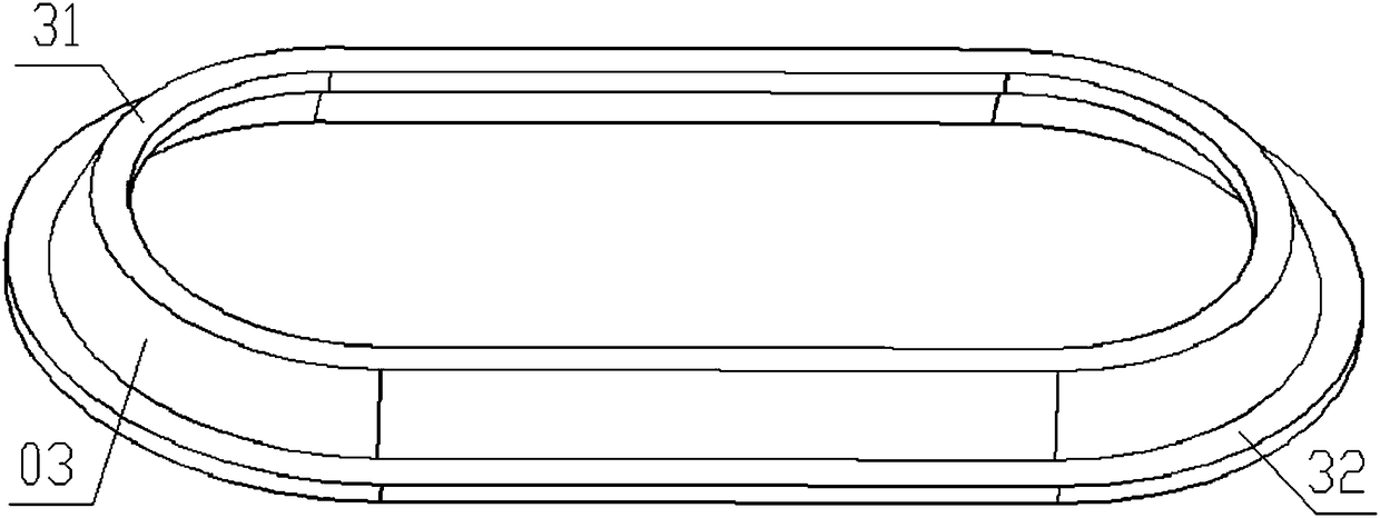 Wrist-type non-attached blood oxygen measuring device capable of automatically attaching to skin and manufacturing method thereof