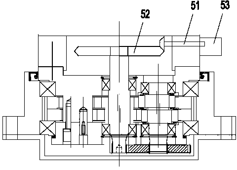 Double-axis positioning transmission mechanism