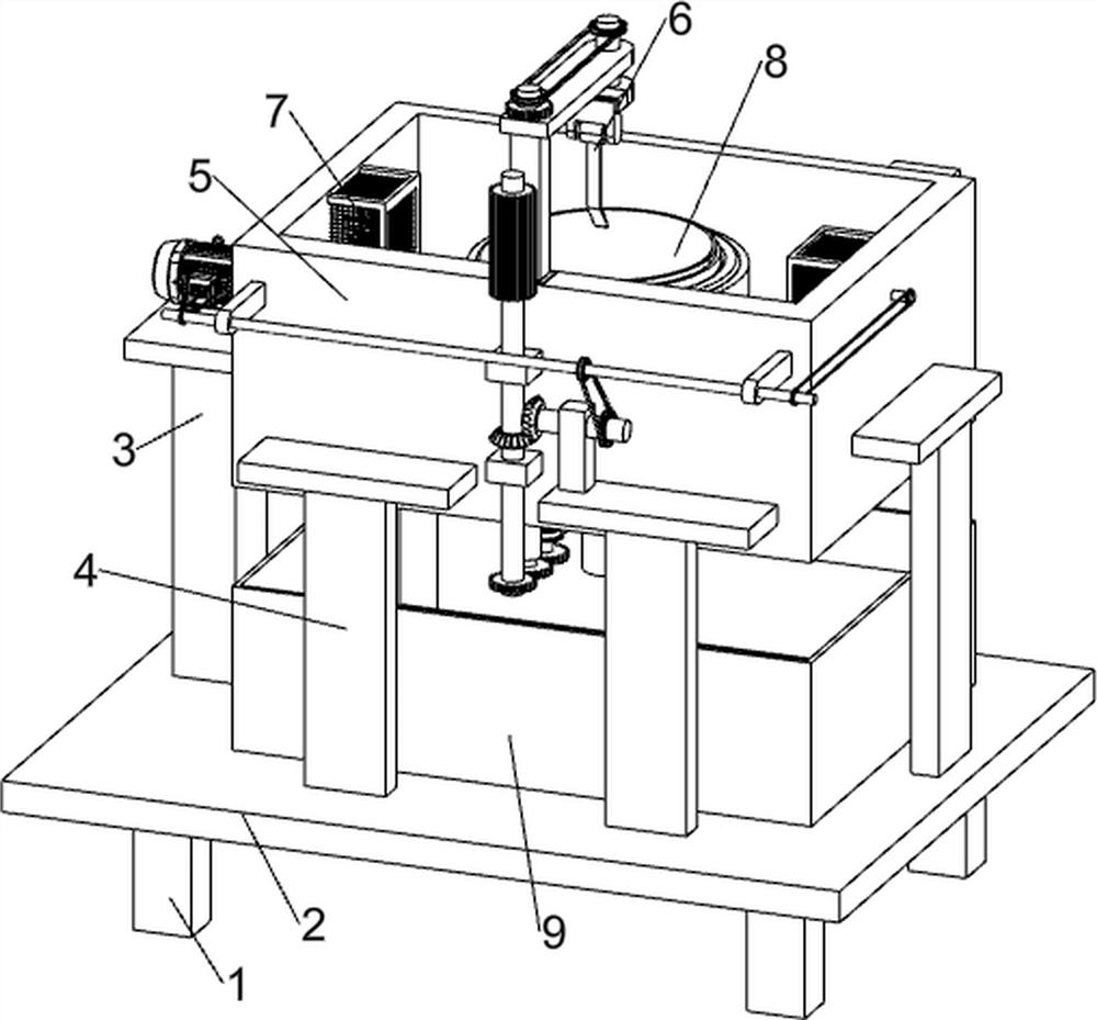 Method for separating and removing black outer layer of inonotus obliquus