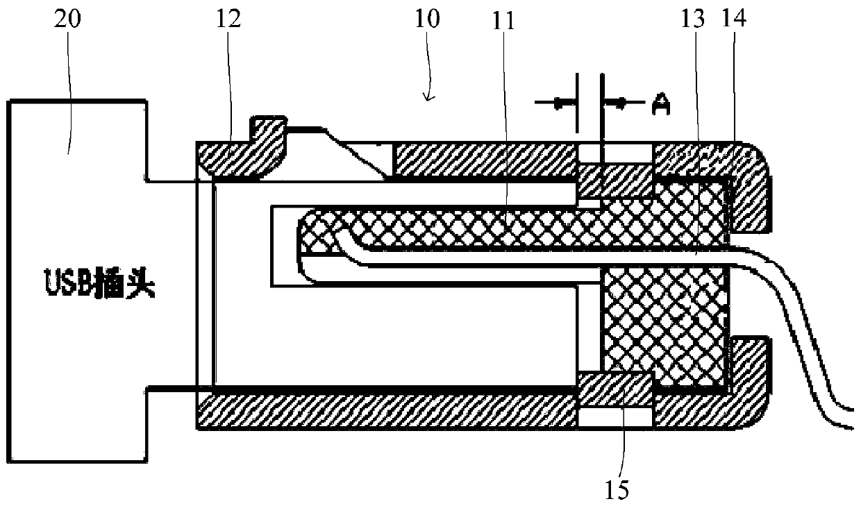 A kind of electronic equipment and usb socket