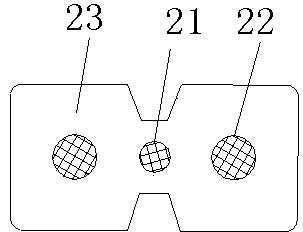 Double-core optical cable