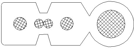 Double-core optical cable